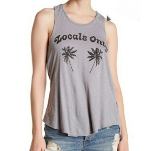 Sundry Tops - Sundry Sunnyside Locals Only Tank